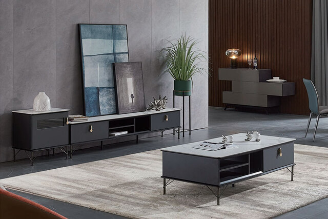 黑爵士茶几_電視櫃