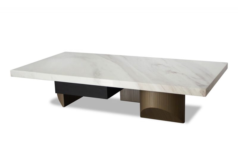 自由大理石茶几