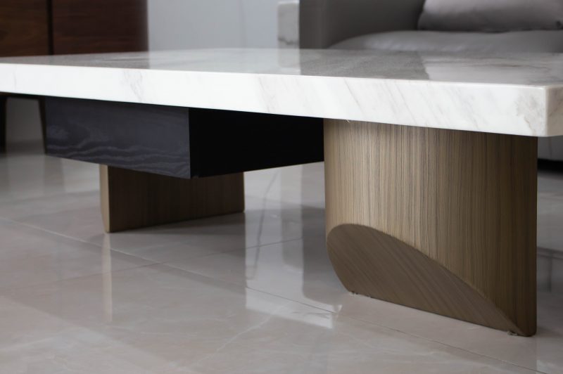 自由大理石茶几