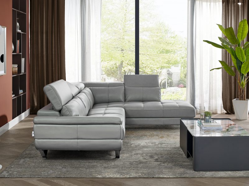 A004-607型皮沙發