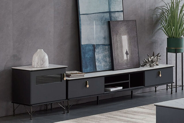 黑爵士茶几_電視櫃