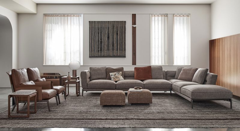 AA00411-1939型皮沙發