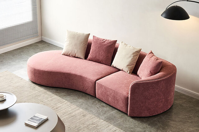 月亮船貓抓布沙發