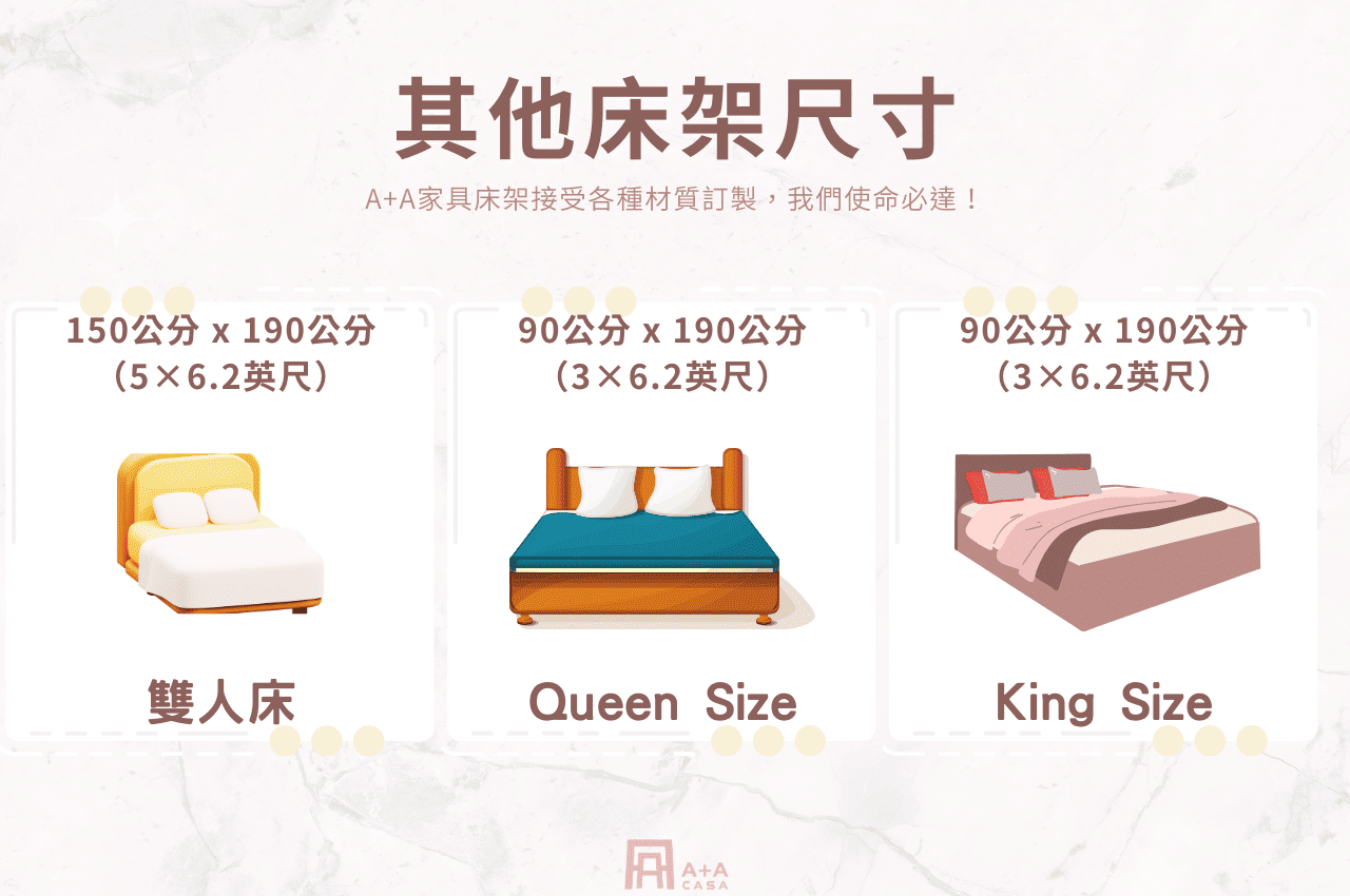 單人床架之外尺寸